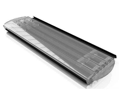 Pool Rollladenprofil Silber Solar